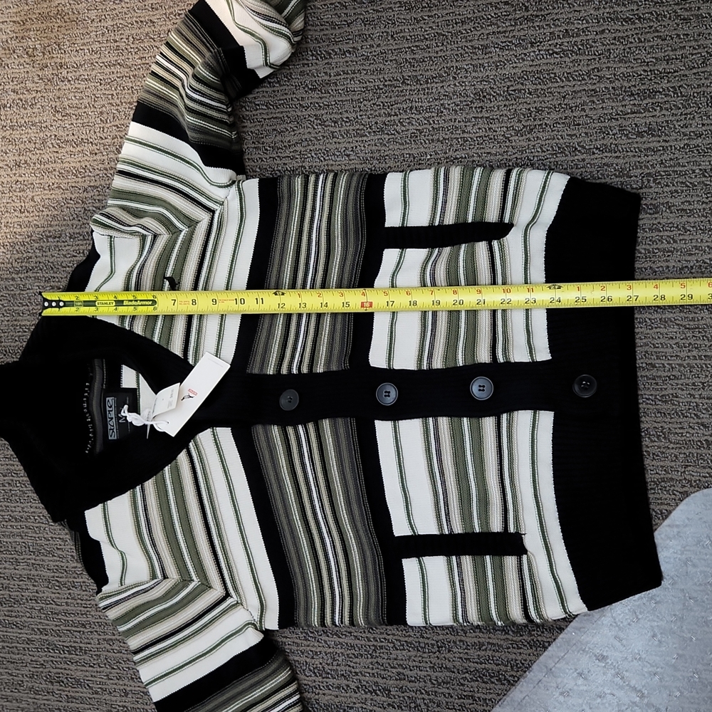 Staple  Button Down Sweater Size Medium - Picture 11 of 16